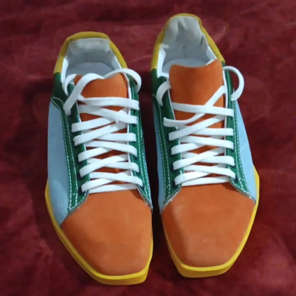 Girotti Square Toe Sneakers - Picture 1 of 6
